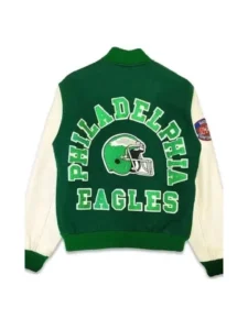 Philadelphia-Eagles-Green-Varsity-Jacket