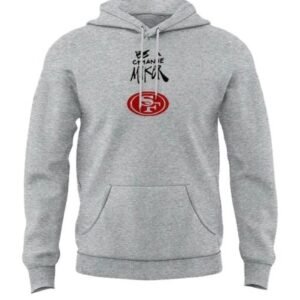 49ers Be A Change Maker Gray Hoodie