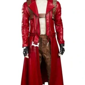 Devil May Cry 3 Dante Red Trench Coat