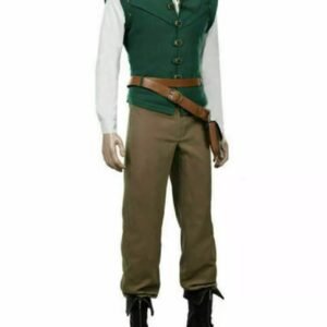 Flynn Rider Green Vest Movie Tangled