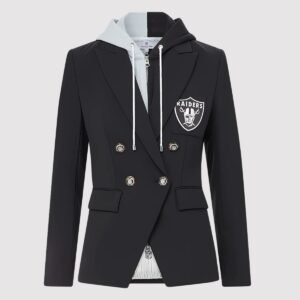 Veronica Beard x NFL Dickey Las Vegas Raiders Jacket