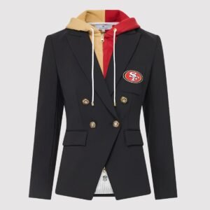 Veronica Beard x NFL Dickey San Francisco 49ers Jacket