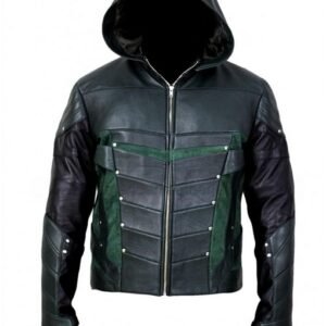 Arrow Season 4 Oliver Queen Leather Jacket