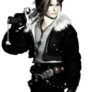 Final Fantasy 8 Squall Leonhart Leather Jacket
