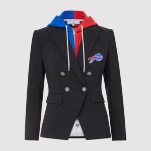 Veronica Beard x NFL Dickey Buffalo Bills Jacket