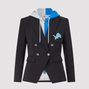 Veronica Beard x NFL Dickey Detroit Lions Jacket