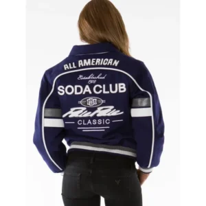 Pelle Pelle Soda Club MB Purple Wool Jacket