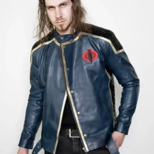 The Rise of Cobra GI Joe Leather Jacket – Military Bomber Style