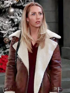 General-Hospital-2024-Josslyn-Jacks-Brown-Leather-Jacket