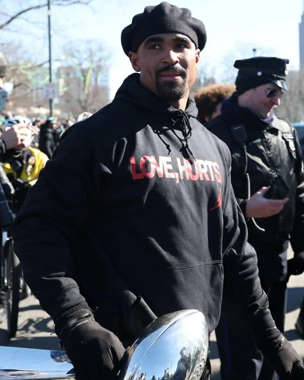 Jalen-Hurts-Love-Hurts-Black-Hoodie-1