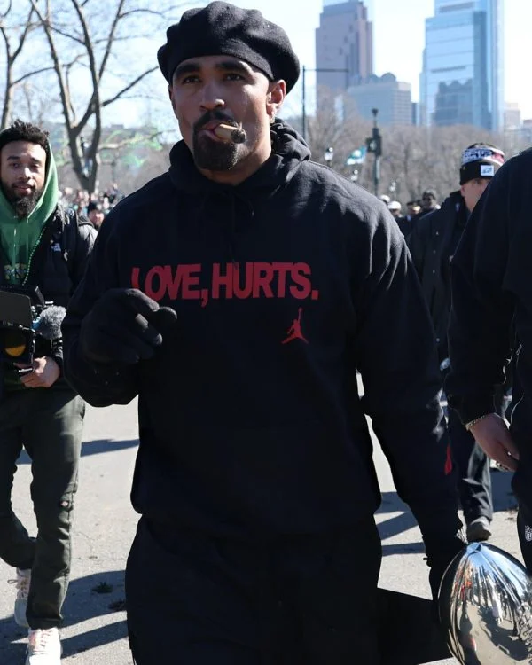 Jalen-Hurts-Love-Hurts-Black-Hoodie-3
