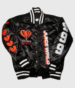 Juice WRLD 999 Black Bomber Jacket