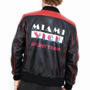 Miami Vice Leather Jacket – 80s Retro Inspired Style