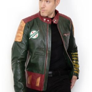Boba Fett Warriors of Mandalore Leather Jacket