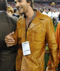 Matthew-Mcconaughey-Brown-Leather-Jacket
