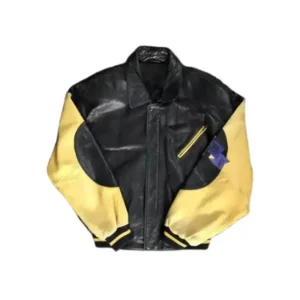 Pelle Pelle Marc Buchanan black and yellow style Jacket