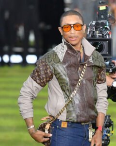 Pharrell-Williams-Louis-Vuitton-Show-2025-Jacket-leather-jacket
