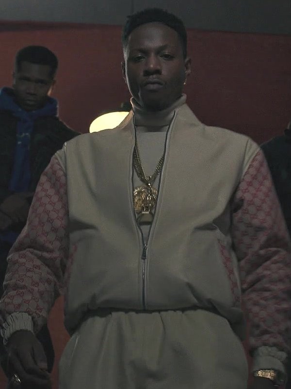 Tv-Series-Power-Book-Raising-Kanan-Unique-Season-1-Joey-Bada-White-Jacket