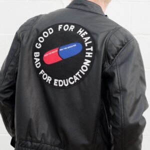 Akira Kaneda Black Leather Biker Jacket
