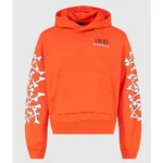 amiri-bones-orange-hoodie
