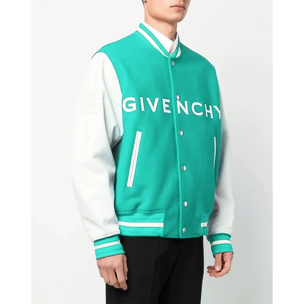 givenchy-aqua-green-and-white-jacket