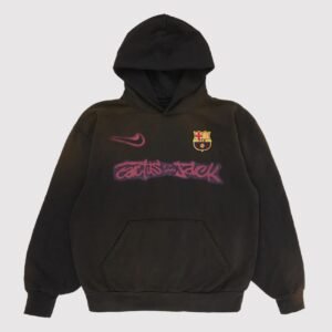 CJ x FC Barcelona Retro 2000/01 Home Skeleton Hoodie