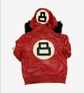 8-Ball-Red-Leather-Hooded-Jacket-back