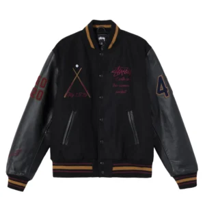 Stussy 8 Ball 40th Anniversary IST Varsity Jacket