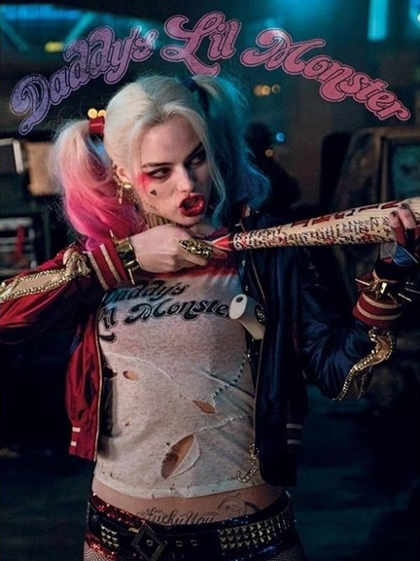 Margot-Robbie-Suicide-Squad-Harley-Quinn-Jacket