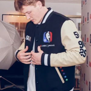 NBA On NBC 2025 SLAM Draft Varsity Jacket