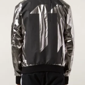 Premium satin bomber jacket by 11 By Boris Bidjan Saberi for modern streetwear fashion.