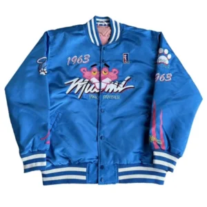 1963 Pink Panther Miami Blue Jacket retro vintage movie inspired outfit
