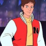 Vintage style varsity jacket inspired by Captain N The Game Master series