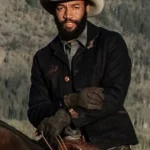 Colby Yellowstone Denim Richards wool jacket brown western ranch style warm men’s outerwear coat