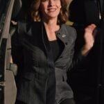 Piper Perabo Summer Higgins Yellowstone leather jacket for women
