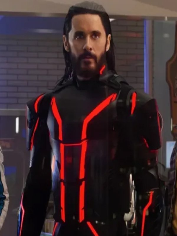 jared-leto-tron-ares-2025-jacket Jared Leto Tron Ares 2025 black leather jacket inspired by sci-fi movie costume