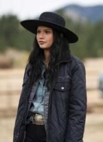 monica-dutton-yellowstone-black-quilted-jacket 26-