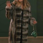 Kristen Bell fur coat inspired from Nobody Wants This series stylish winter outerwear