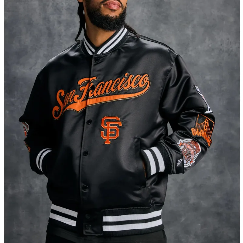 san-francisco-giants-ovo-jacket 5-- OVO x San Francisco Giants inspired bomber jacket premium streetwear design
