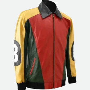 8-ball bomber jacket inspired by David Puddy character from Seinfeld series