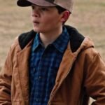 Tate Dutton Yellowstone Hooded Jacket inspired by Brecken Merrill's Yellowstone character