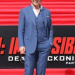 Mission Impossible 7 blue blazer worn by Tom Cruise inspired design coat