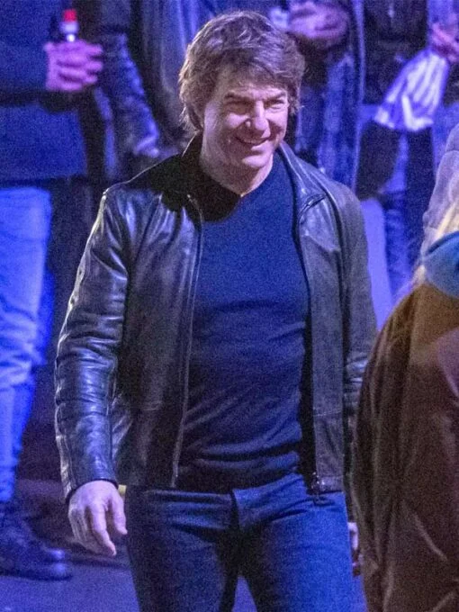 tom-cruise-mission-impossible-8-black-jacket 11- Mission Impossible 8 black leather jacket inspired by Tom Cruise action movie style