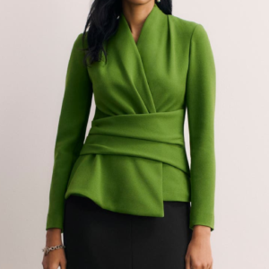 Bold And The Beautiful Leaf Print Dress with nature-inspired patterns