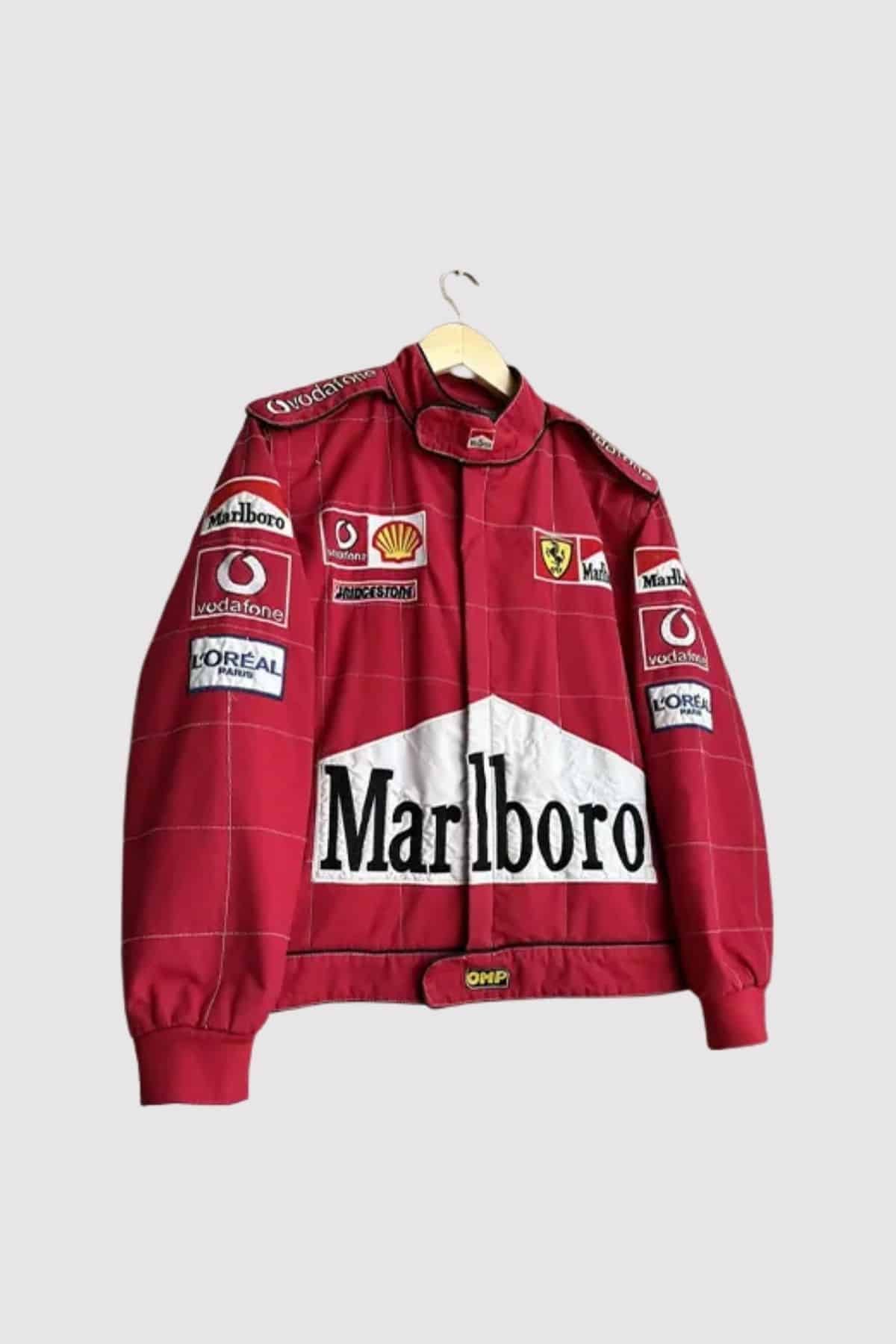 averill-marlboro-f1-ferrari-racing-jacket-02 Averill Ferrari F1 Racing Jacket Inspired by Formula 1