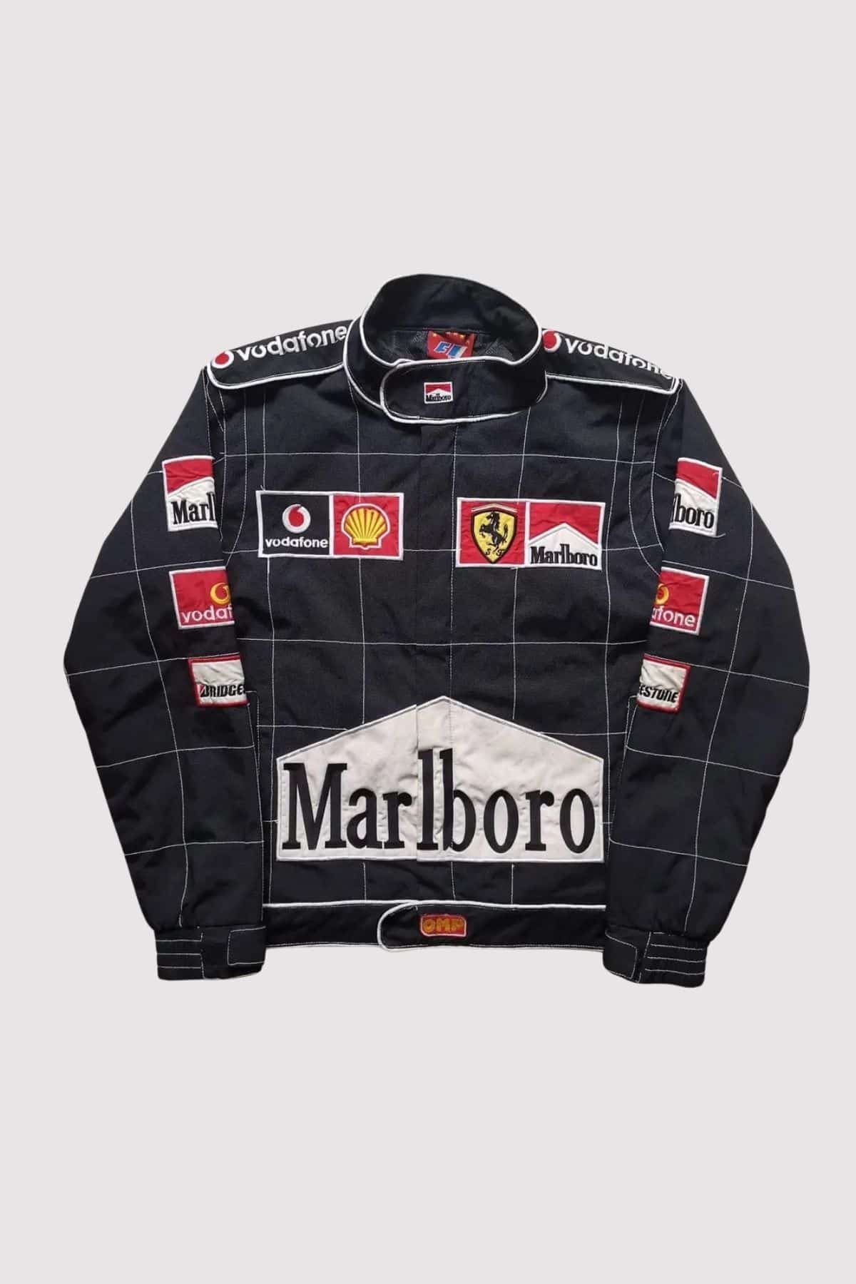 averill-marlboro-f1-ferrari-racing-jacket-04-2 Marlboro F1 Ferrari Racing Jacket with Vintage Motorsport Style